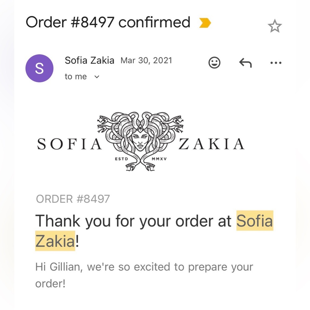 Catbird Sofia Zakia Rainbow Stardust Ring + Bonus Matching Rainbow Band Size 3.5 - Picture 11 of 11